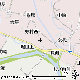 宮城県仙台市泉区野村野村西周辺の地図