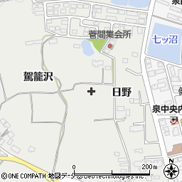 宮城県仙台市泉区七北田日野周辺の地図