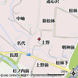 宮城県仙台市泉区野村上野3-4周辺の地図
