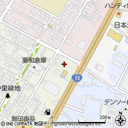 金ちゃんラーメン天童店周辺の地図
