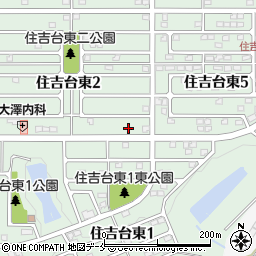 高橋竹味・津軽三味線教室周辺の地図