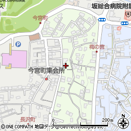 宮城県塩竈市長沢町15周辺の地図