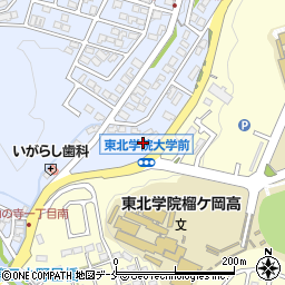 仙台日の丸タクシー周辺の地図