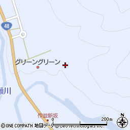 宮城県仙台市青葉区作並二橋周辺の地図