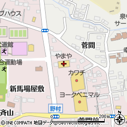 株式会社やまや　泉野村店周辺の地図