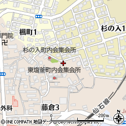 コーポ藤倉２周辺の地図