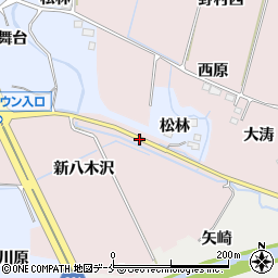 宮城県仙台市泉区野村矢崎周辺の地図