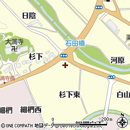 宮城県仙台市泉区小角杉下前周辺の地図