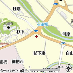 宮城県仙台市泉区小角（杉下前）周辺の地図