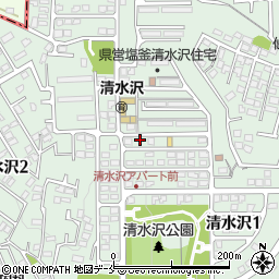 ほしパン店周辺の地図