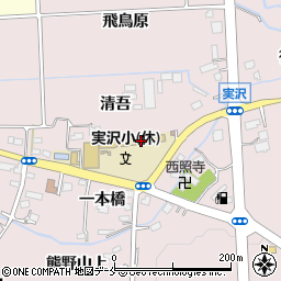 仙台市立実沢小学校周辺の地図