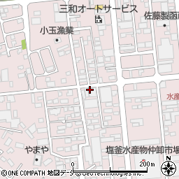 有限会社カネイ蒲鉾店周辺の地図