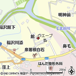 宮城県仙台市泉区小角館11周辺の地図