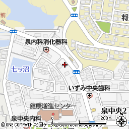 泉大友ビル周辺の地図