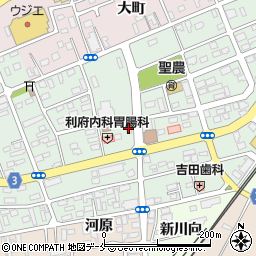 利府中央デイサービス周辺の地図