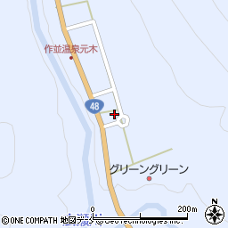 宮城県仙台市青葉区作並元木2-32周辺の地図