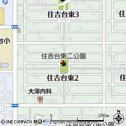 住吉台東二公園周辺の地図