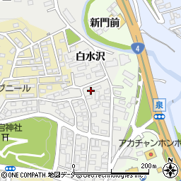 宮城県仙台市泉区七北田白水沢47-4周辺の地図