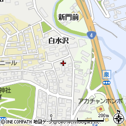 宮城県仙台市泉区七北田白水沢47-6周辺の地図