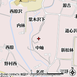 宮城県仙台市泉区野村中岫11周辺の地図