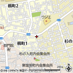 横江商店周辺の地図