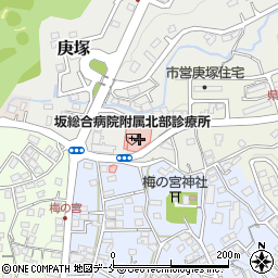 坂総合病院付属北部診療所周辺の地図