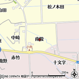 宮城県仙台市泉区小角南股周辺の地図