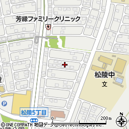 宮城県仙台市泉区松陵5丁目24周辺の地図