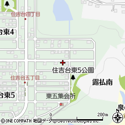 お近くのカギ屋さん泉区・住吉台ヤマザワ前２４時間受付センター周辺の地図