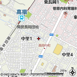 米野アパート周辺の地図