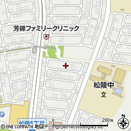 宮城県仙台市泉区松陵5丁目23周辺の地図