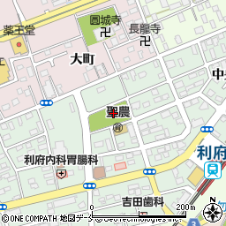 利府駅前2号公園周辺の地図