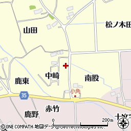 宮城県仙台市泉区小角中崎周辺の地図