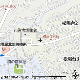 県営庚塚住宅１号棟周辺の地図