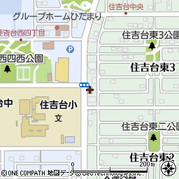 泉住吉台郵便局周辺の地図