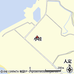 宮城県東松島市宮戸小桂周辺の地図