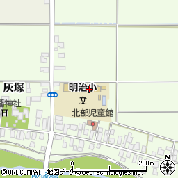 山形市立明治小学校周辺の地図