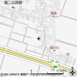 山形県天童市高擶南-238周辺の地図