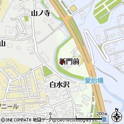 タマホーム仙台本店周辺の地図