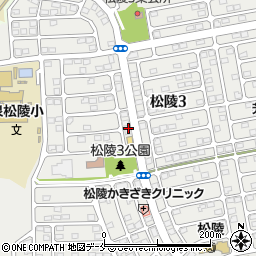 宮城県仙台市泉区松陵3丁目27周辺の地図