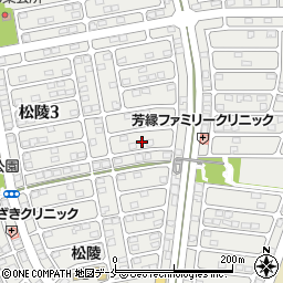 宮城県仙台市泉区松陵3丁目10周辺の地図