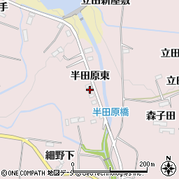 宮城県仙台市泉区実沢半田原東3周辺の地図