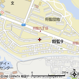 将監団地二街区２号棟周辺の地図