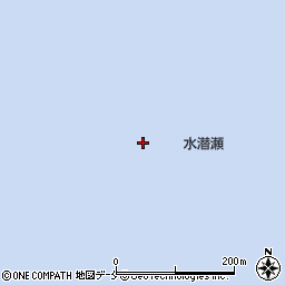 水潜瀬周辺の地図