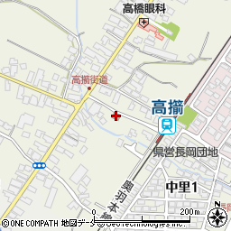長岡南部公民館周辺の地図