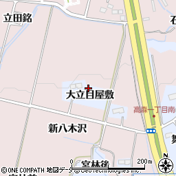 宮城県仙台市泉区上谷刈大立目屋敷周辺の地図