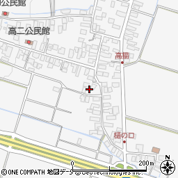 山形県天童市高擶南-235周辺の地図