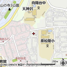 宮城県仙台市泉区松陵3丁目40周辺の地図