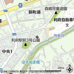 仙建工業株式会社利府出張所周辺の地図