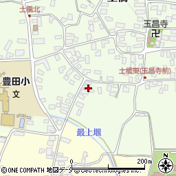 山形県東村山郡中山町土橋26周辺の地図